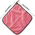 thumbnail image 4 of Juego de paños de cocina de algodón puro Yuxing 10 unidades color rosa 25 cm x 25 cm, 4 of 5