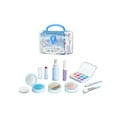 thumbnail image 1 of Blue Children’S Makeup Toy With Fake Cosmetics, Portable Case, For Role-Playing, Learning Fine Motor Skills And Creativity, 1 of 6