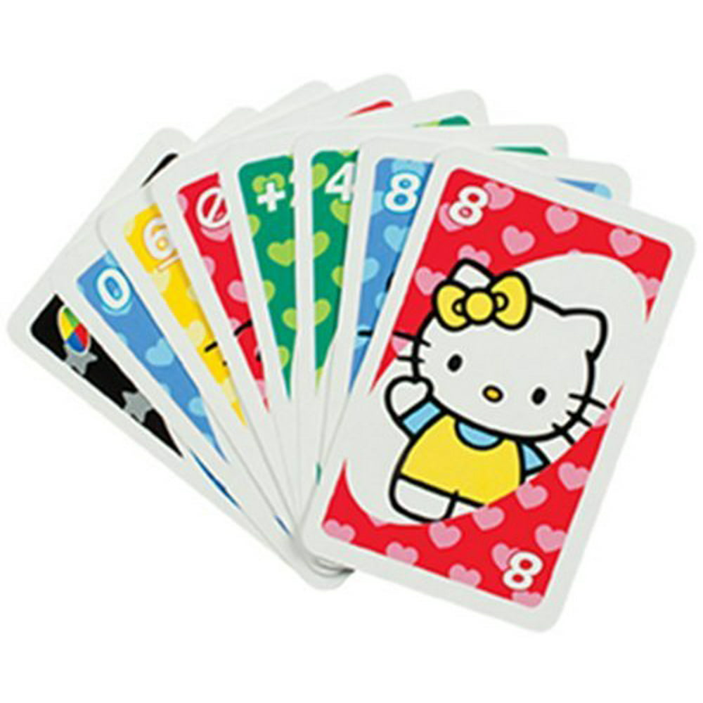 Hello Kitty Uno Card Game Tin - Walmart.com - Walmart.com