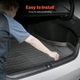 thumbnail image 3 of VEVOR Cargo Mat Compatible with Toyota Camry Hybrid 2018-2025, Precise Fit Odorless Durable Trunk Mat, TPE Trunk Protector Replacement, Black (1PCS), 3 of 9
