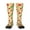 2 Black-2, variant on Herb Of Burger Print Thigh High Socks Extra Long Stretchy Sock Women Over Knee High Opaque Stocking Daily Wear
