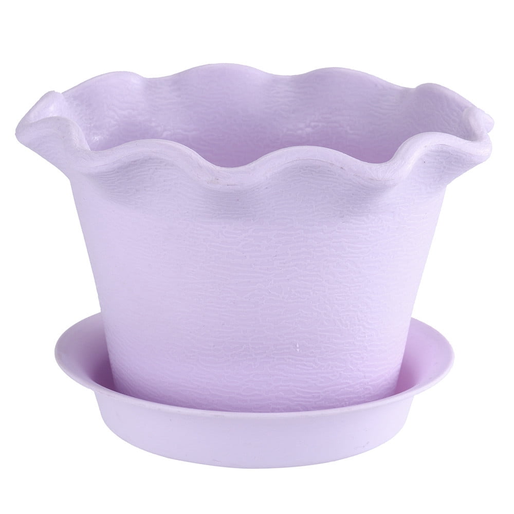 Agiferg Colourful Resin Flower Pot Succulent Plant Flowerpot Home