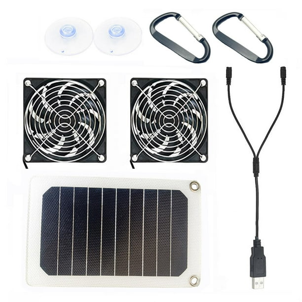 20w 12v Panneau solaire Extracteur d'air Mini ventilateur Panneau