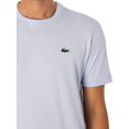 thumbnail image 4 of Lacoste Sport Rubber Logo T-Shirt, Blue, 4 of 5