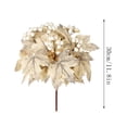 thumbnail image 2 of Artificial Maple Leaf Branch, 12-Inch Faux Fall Stems for Halloween, Thanksgiving, and Floral Vase Decor, 2 of 7