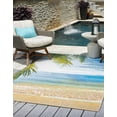 thumbnail image 3 of Unique Loom Outdoor Coastal Collection Area Rug - Provincetown (10'  x 12' Rectangle Multi/Blue), 3 of 7