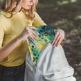 thumbnail image 5 of FORMRS 13-13.3 inch Laptop Sleeve Case Soft Carrying Quilted Computer Bag Cover, Colorful Plants, 5 of 7