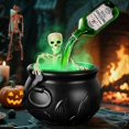 thumbnail image 2 of Cauldron with Magics Floating Potion Bottles Diffuser Indoor Outdoor Decorations Ideas for Holiday Decoration, 2 of 5