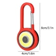 thumbnail image 3 of Led Carabiner Flashlight, Mini Clip-on Light with 3 Modes, High Lumen & Wide Beam for Backpacks, Tents, and Outdoor Night Activities, Essential Gear for Hiking, Camping, and Emergency Kits, 3 of 6
