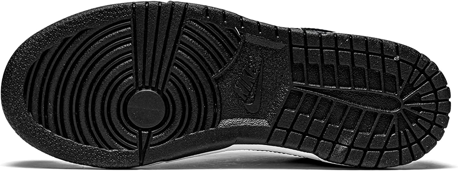 black shoes white soles nike