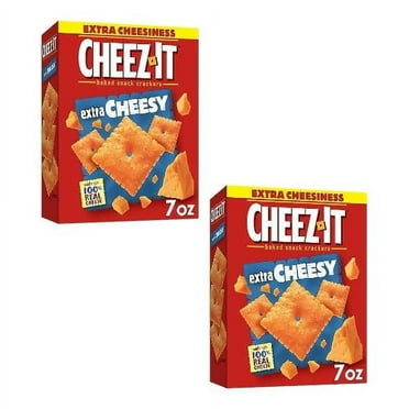 ( 2 Pack ) Cheez-It Baked Snack Cheese Crackers Extra Cheesy 7.0 Oz