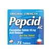 Pepcid AC Original Strength for Heartburn Prevention & Relief, 75 ct