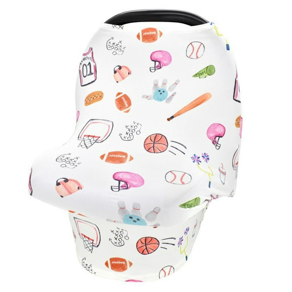 Baby Stroller with Car Seat Baby Stretchy Nursing Breastfeeding Cover Multi Use Carseat Canopy Stroller Baby Carseat Cover