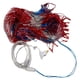 thumbnail image 1 of American Flag Light with 420 LED Light String, July 4th Decorations, Independence Day National Holidays Flag Net Light, 1 of 5