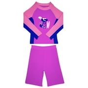 Conjunto Para Nino Con Filtro Uv Fucsia 8 Samia Lider.cl