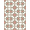 Pink Multi, Pattern 5, variant on ODIKA 8'x10' Washable Area Rug Non-Slip Chair-Friendly Mat Scattered Roses Symmetrical Border Vintage Cottage Garden Style for Dining Room, Large Office, Lounge