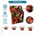 thumbnail image 7 of Hokiten Table Runners 72 Inches Long Dress Scarves, Puerto Rico Flag Farmhouse Kitchen/Dining Table Runner, Coffee Tablerunners, Frog Red Flower Summer Leaf 13x72 Inch, 7 of 7