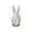 White, variant on 1PC Easter egg with bunny ears 3D printed gift