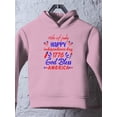 thumbnail image 3 of 4Th Of July Happy Hoodie Toddler -Image by Shutterstock,  5 Toddler, 3 of 4