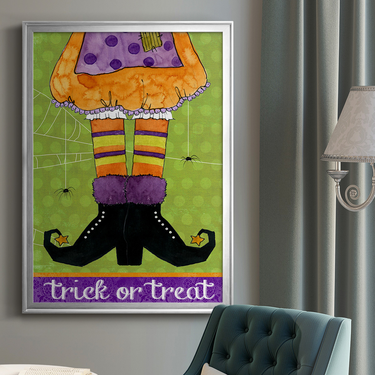 Trick or Treat Premium Classic Framed Print - Ready to Hang