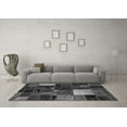 thumbnail image 3 of Ahgly Company Indoor Rectangle Oriental Gray Modern Area Rugs, 2' x 4', 3 of 4