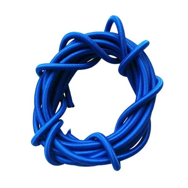 5mm 1-75 Meters Strong Elastic Blue Round Rubber Shock Cord Rope Tie Down  2m 