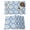 Blue, variant on Blue Daisy Placemats Set of 8 Spring Floral Elegant Pastoral Botanical Place Mats Indoor Wipeable Table Mats Washable Cloth Dining Table Placemats for Kitchen Holiday Party Home Decor 13x19 Inch