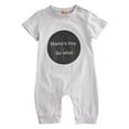 thumbnail image 2 of Seyurigaoka Toddler Baby Boys Cotton Short Sleeve Romper Summer Outfit Size 0-18 Months, 2 of 8