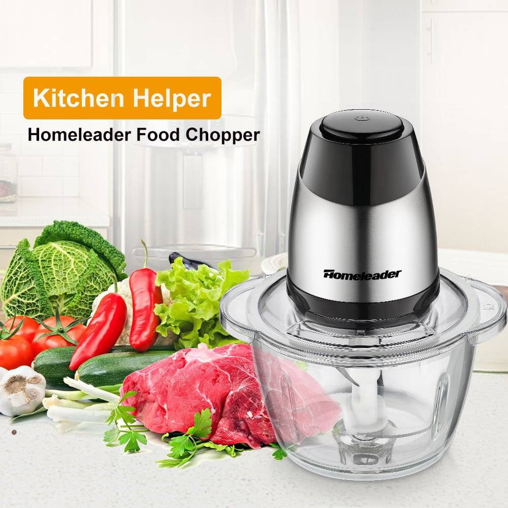 Homeleader Food Chopper Meat Grinder Electric Food Processor Blender