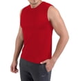 thumbnail image 2 of Playera Deportiva para Hombre Everlast Cuello Redondo Sin Mangas Drymax Talla Chica Rojo, 2 of 4