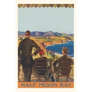 Pocket Sized - Found Image Press Journals: Vintage Journal Half Moon Bay (Paperback)