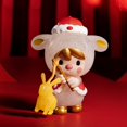 thumbnail image 4 of POP MART 2025 Skullpanda ¡Tres, dos, uno! Caja misteriosa de feliz año nuevo chino, bolsa de adivinación, juguetes, muñecos, linda figura de anime, regalo de escritorio, 4 of 5
