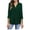 Army Green, variant on LYXSSBYX Solid Color Long Sleeves for Women Plus Size Casual Loose Pullover V-neck Top Shirt