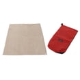 thumbnail image 1 of Fireproof Mat, Fire Pit Mat Foldable Heat Insulation  For Picnic Large 100x80cm/39.37x31.50in, 1 of 8