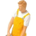 thumbnail image 2 of serony 1:87 Miniature People Figurines for Scene Layout Accessories Yellow, 2 of 9