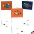 thumbnail image 4 of 10 Thank You Note Cards Pack (4 x 5.12 Inch) - FISHTOONS M6491TYG, 4 of 6