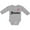 AC-Heather Grey, variant on Inktastic Alaska Butterfly Girls Long Sleeve Baby Bodysuit