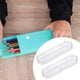 thumbnail image 5 of Estuche transparente para lápices de 2 piezas, soporte para suministros, caja organizadora de almacenamiento para bolígrafos, tornillos, accesorios y, 5 of 7