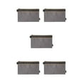 thumbnail image 3 of Dalazy Pochette à Outils Organisée Dire Adieu aux Espaces de Travail Encombrés Résistant aux Déchirures Gris 325 * 190mm 5Set, 3 of 6