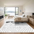 thumbnail image 3 of ODIKA 8'x10' Machine Washable Non-Slip Area Rug, Graphic Black High Traffic Rug with Pad, Black, 1051868, 3 of 8