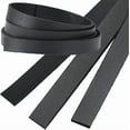 thumbnail image 2 of 3 Roll 80cm x 10mm Flat Leather Cord Genuine Leather Strip 2mm Thick Black Leather Strap Cowhide String Braiding Thread Rope, 2 of 9