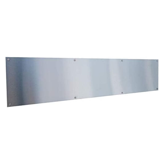 Metal Door Kick Plate (2) Two Pack-630 Stainless Steel 8"x28"-for 30" Doors-Wood&Metal Mounting-Door Protection-Door Plate-Curb Appeal- Grade-Interior/Exterior