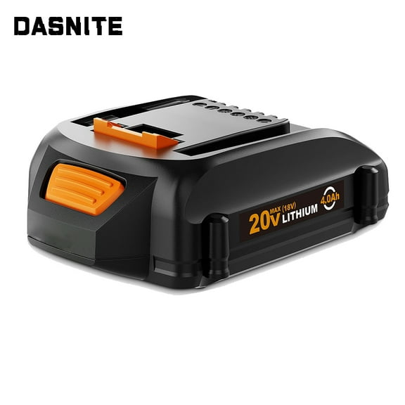 Dasnite 4.0Ah 20V WA3520 Battery Replacement for Worx 20 Volt Lithium Ion WA3520 WA3525 WG151s WG155s WG251s WG255s WG540s WG545s WG890 WG891 Cordless Power Tool Battery
