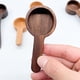 thumbnail image 5 of 2 cucharas medidoras de madera, cucharadita, pala de madera para sal, cuchara medidora graduada para medir café en polvo, harina, té Sincero Electrónica, 5 of 5