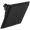 Black, variant on 5-Spray H2Okinetic® Angular Modern Raincan Shower Head in Matte Black 52664-BL