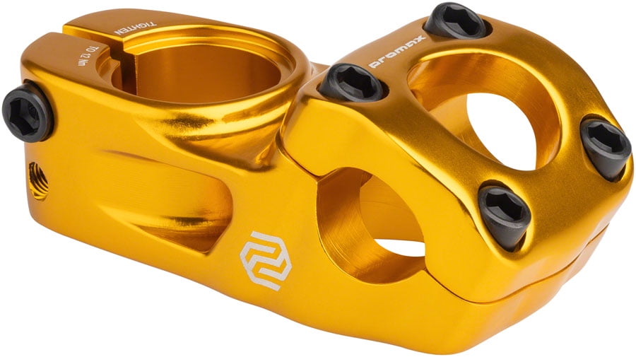 Promax Impact BMX Stem 53mm, Top Load, Gold