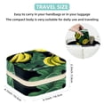 thumbnail image 5 of Banana Portable Square Jewelry Box Earrings Necklaces Bracelets Organizer for Girls and Women, 5 of 6