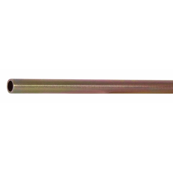 B&P Lamp® 3/8 Ip X 36" All Thread Pipe, 5/8" Dia., Steel