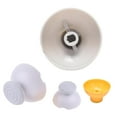 thumbnail image 3 of HUGFEGWE ﻿2Pcs Yellow and Grey Replacement Analogue Analog Sticks Thumbstick for Gamecube Controller for Gamecube Controller,for GameCube Accessories, Nintendo Systems CA919-83051, 3 of 8