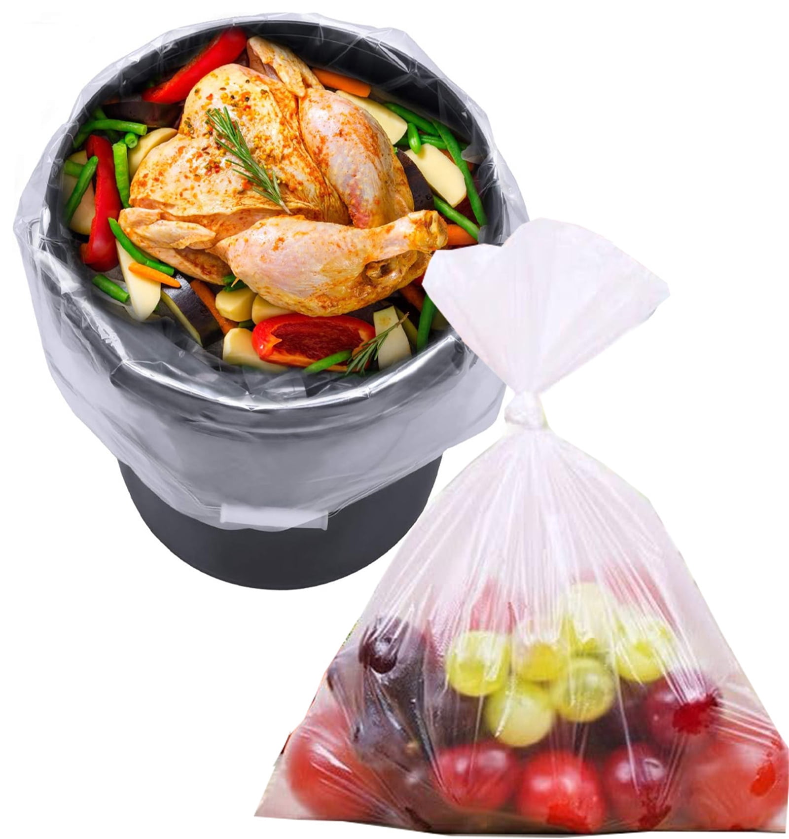 Jesdit Seafood Boil Bag (Pack Of 5) - Large, BPA-Free, Microwaveable & Leak-Proof Steaming Bags